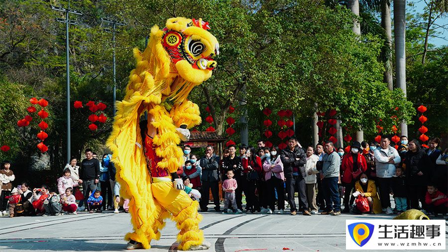 北流獅舞 雄威自顯